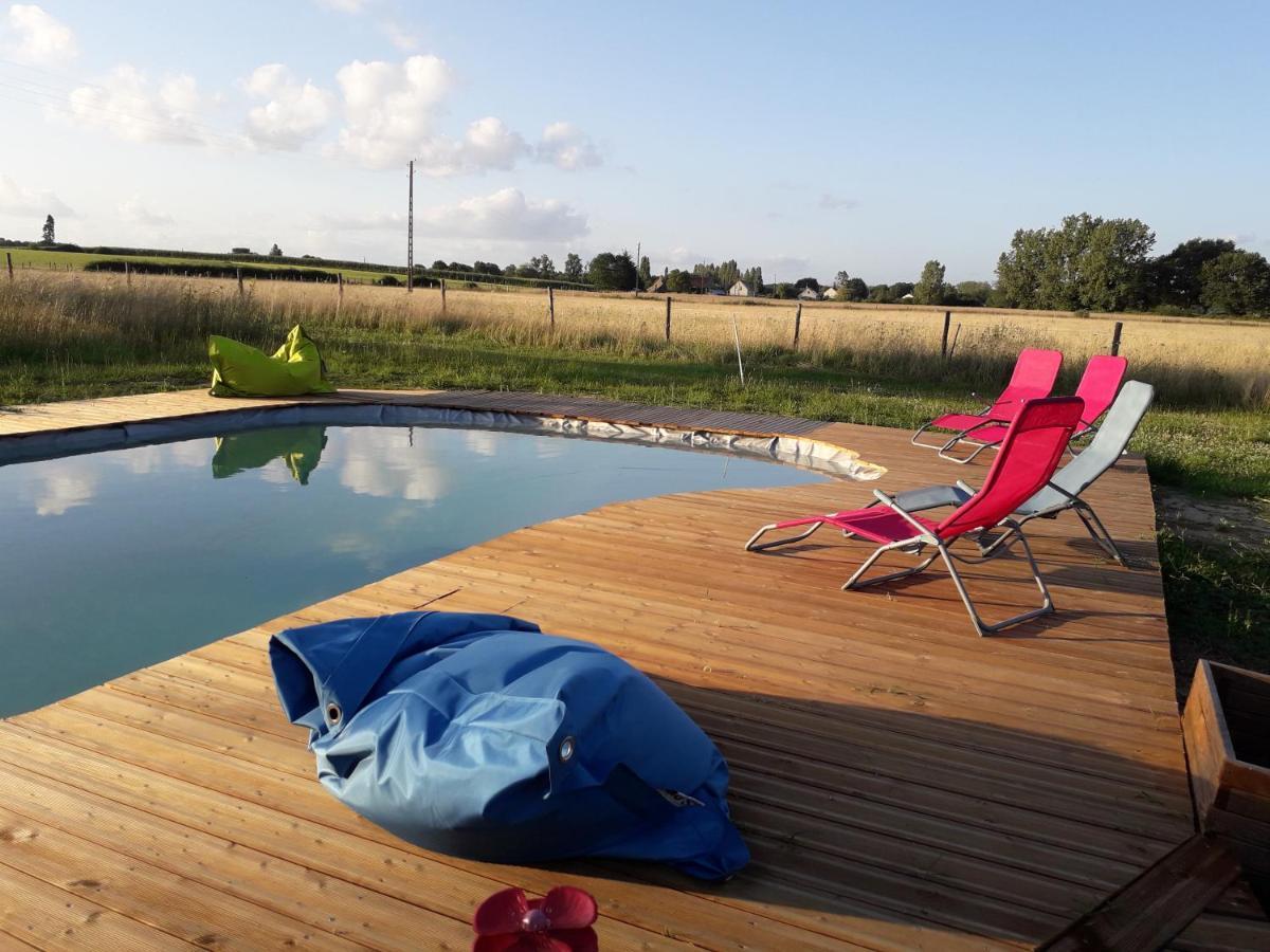 Gite Familial La Tabarderie Courcelles-de-Touraine Esterno foto