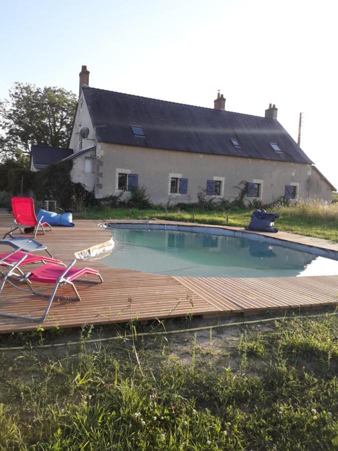 Gite Familial La Tabarderie Courcelles-de-Touraine Esterno foto