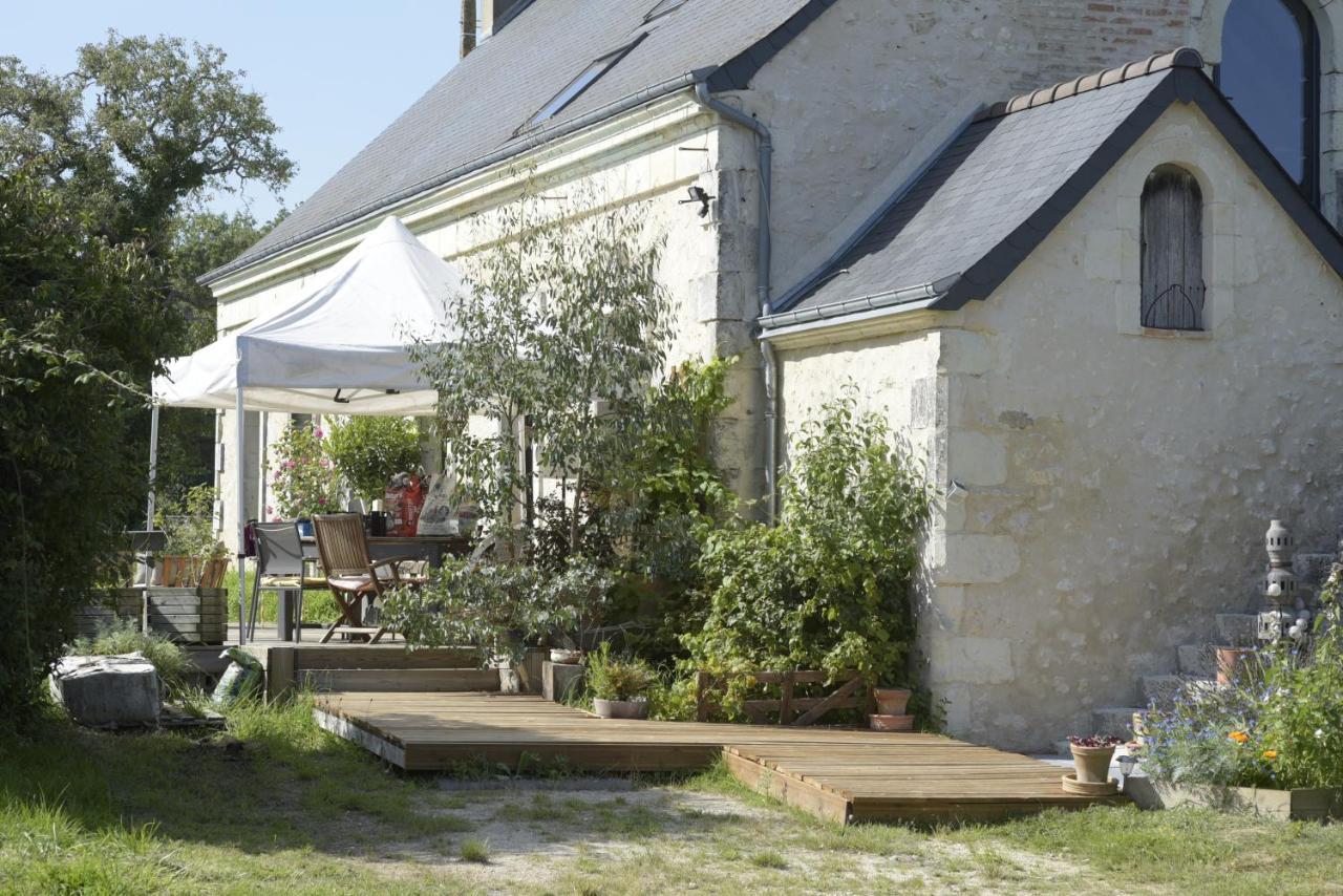Gite Familial La Tabarderie Courcelles-de-Touraine Esterno foto
